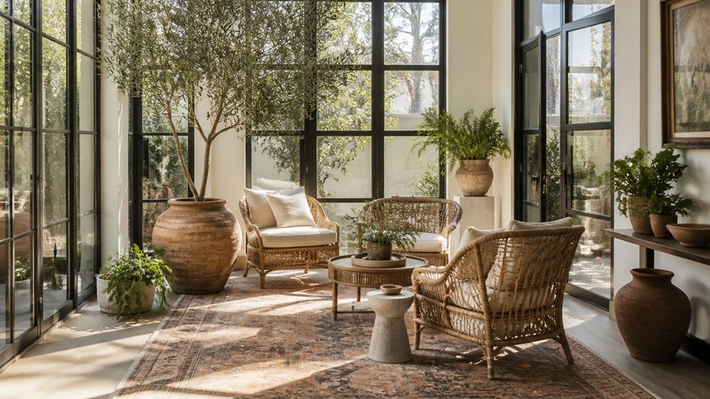 bright stylish sun rooms