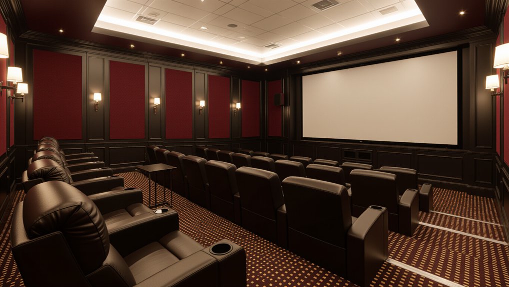 cinema room layout planning