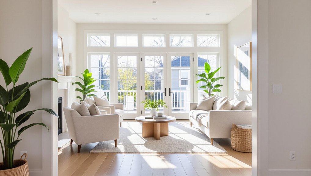 clear clutter depersonalize spaces