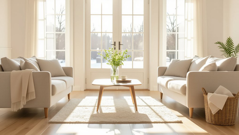 declutter clean and refresh for estate agent visit