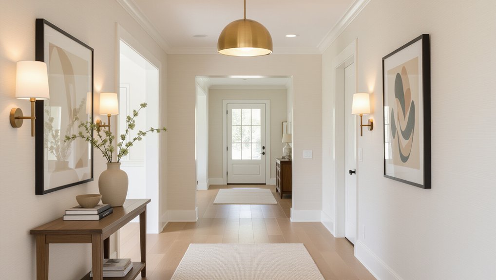 layered hallway lighting tips