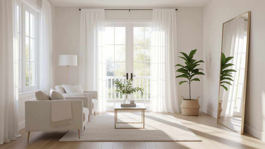 maximize natural daylight flow