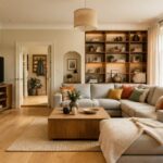 modernizing outdated living room