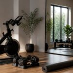 motivating home workout space