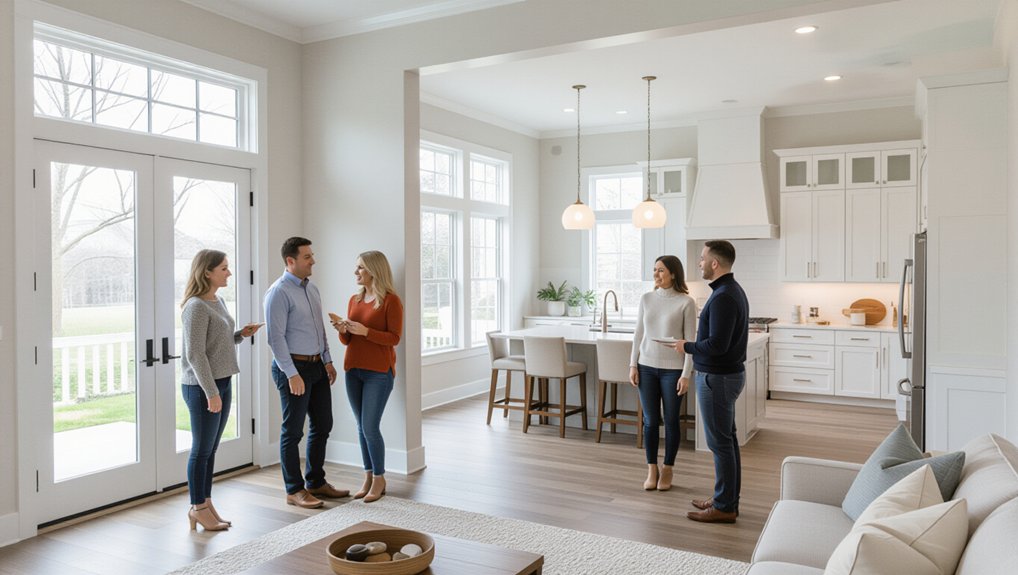 open house versus private showing