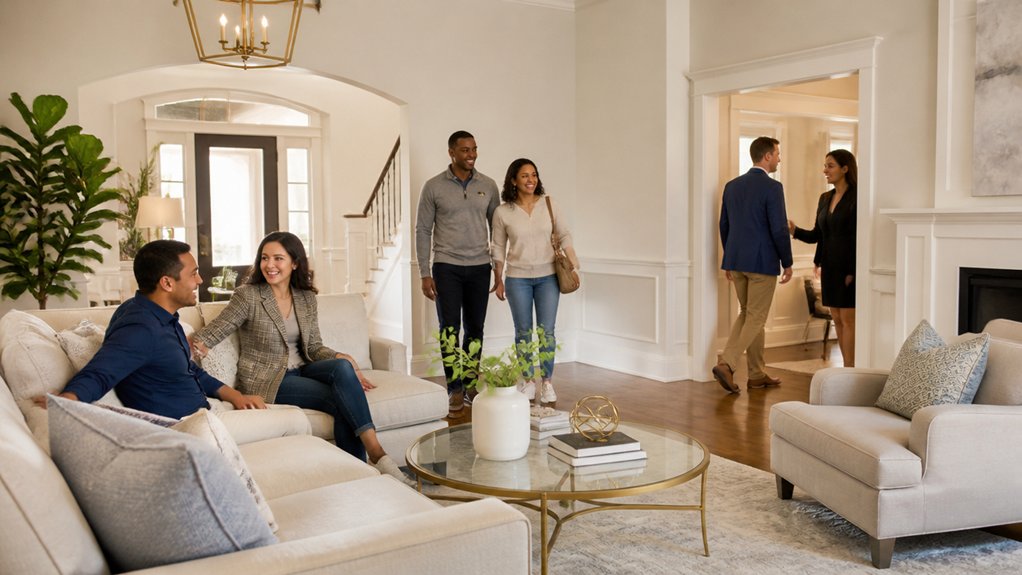 open house vs private showing