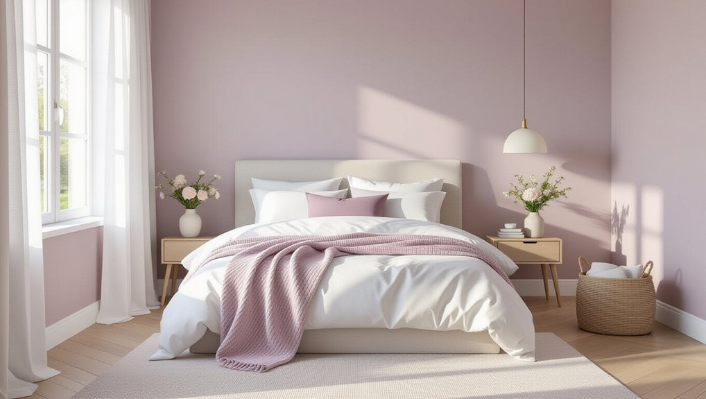 soft lavender bedroom colors