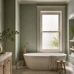 spa inspired bathroom colors